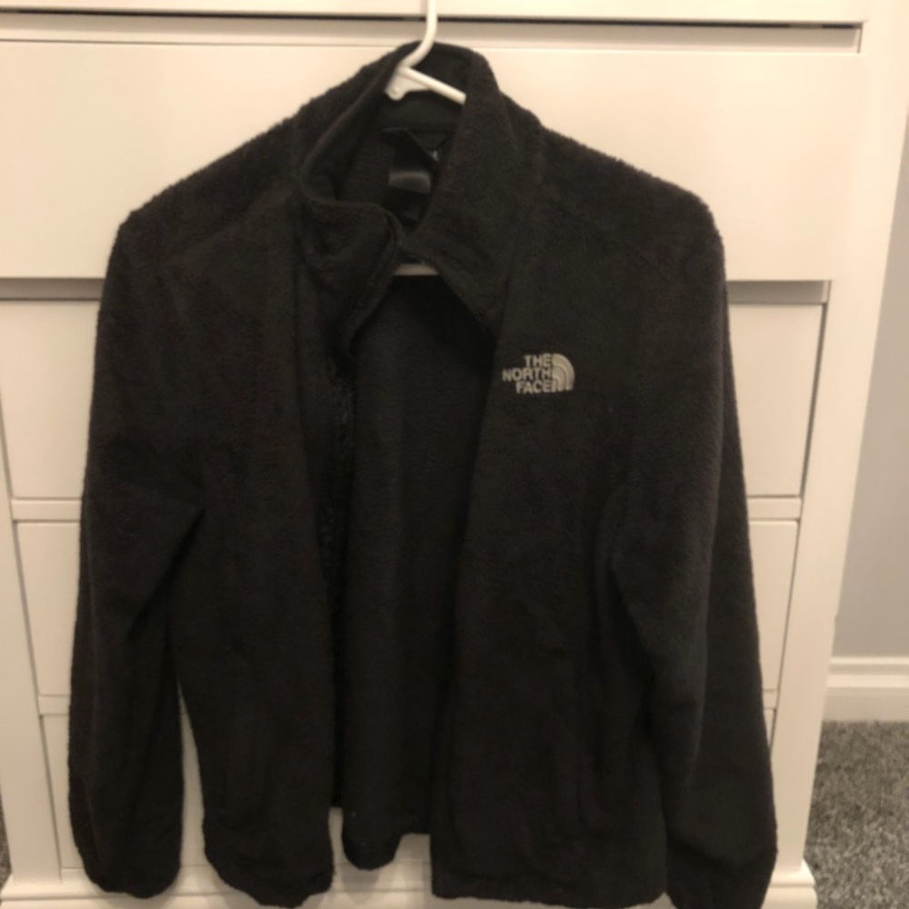 Black Northface zip up